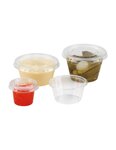 (lot   2500 pots) pot à sauce 62 x 44mm