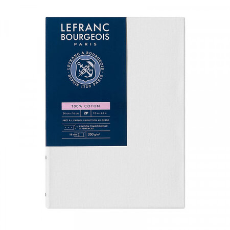 Châssis coton qualité classique 2p/24x16cm - lefranc bourgeois