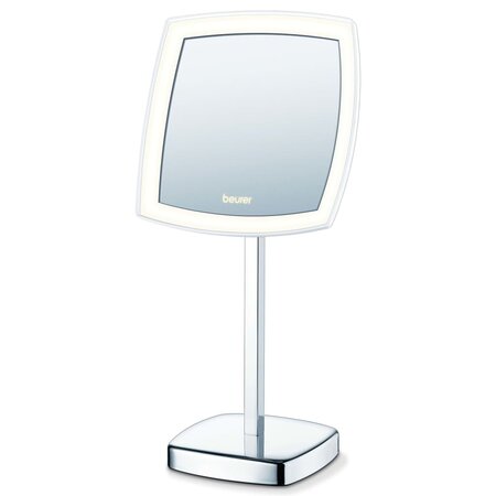 Beurer miroir de maquillage éclairé bs 99 argenté avec led