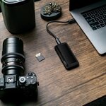 Disque dur SSD externe Crucial X8 1To (1000Go) USB 3.2 (Noir)