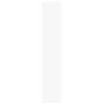 vidaXL Armoire à chaussures Blanc 54x34x183 cm Bois d'ingénierie