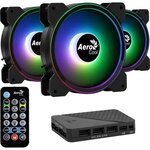 AEROCOOL Saturn 12F ARGB Pro (Pack de 3) - Ventilateur 120mm ARGB pour boitier