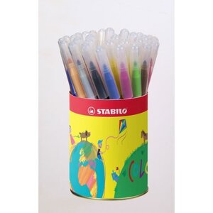 Stabilo - pot métal - lot de 36 feutres de coloriage