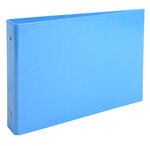 Classeur Rigide Rembordé Pour Fiches Bristol 125x200mm 2 Anneaux 25mm Iderama - X 10 - Exacompta