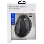 Souris ergonomique - Sans fil - Bluestork - Optique - 1 200 dpi - 6 Boutons - PC / MAC