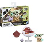 Star wars - the bounty collection the child - pack landau flottant de grogu - figurine de collection de 5 cm - des 4 ans