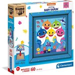 Clementoni - 38807 - Frame me Up 60 pieces - Baby Shark