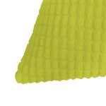 vidaXL Jeu de coussin 2 Pièces Velours 60 x 60 cm Vert