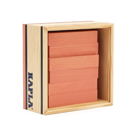Carré 40 planchettes  - Rose