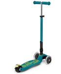 Trottinette  Mobility Maxi  Deluxe Pliable LED Bleu Pétrole