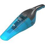BLACK+DECKER WDC215WA-QW - Aspirateur à main - Dustbuster Lithium Eau et poussière 7,2V - Indicateur LED - Bleu