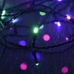vidaXL Guirlande LED avec 300 LED Multicolore pastel 30 m PVC