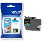 Brother - cartouche d'encre lc421c - cyan capacité standard de 200 pages - pour dcp-j1050dw  mfc-j1010dw et dcp-j1140dw