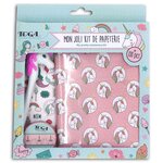 Kit de papeterie licorne et sirène - draeger paris
