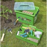 Boite q-line box jardin avec insert compartimenté