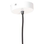vidaXL Lampe suspendue 25 W Blanc Rond 28 5 cm E27