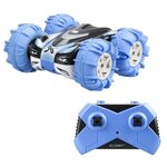 EXOST 360 AQUACROSS - Voiture télécommandée Amphibie - Tout terrain - Batterie rechargeable USB pour la voiture - Des 5 ans