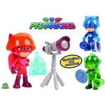 Les pyjamasques super moon set figurine 7 5 cm et accessoires yoyo