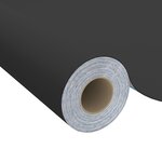 vidaXL Films autoadhésifs pour meubles 2 Pièces Noir 500x90 cm PVC