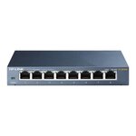 TP-Link Switch de bureau 8 ports Gigabit 10/100/1000 Mbps TL-SG108 idéal pour étendre le réseau câblé pour les bureaux a domicile