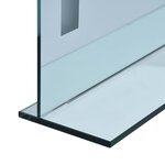 vidaXL Miroir mural à LED pour salle de bains avec étagère 60x80 cm