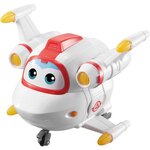SUPER WINGS – TRANSFORMING ASTRO - Avion Jouet Transformable et Figurine Robot 12 cm – Jouet Enfant 3 ans+