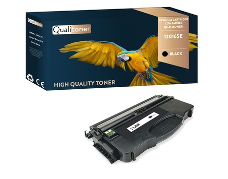 Qualitoner lot de x1 toner 12016se noir compatible pour lexmark