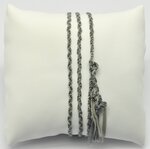 Bracelet filaire tressé Argent
