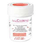 3 colorants alimentaires en poudre Corail/ jaune pastel/ vert d'eau + Stylo de glaçage noir