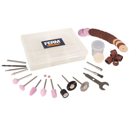 Ferm set d'accessoires rotatifs de 40 pièces cta1008