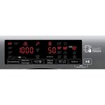 Lave-linge séchant candy csws496twmrre-47 - lavage 9 kg / séchage 6 kg - l60 cm - 1400 trs/min - anthracite