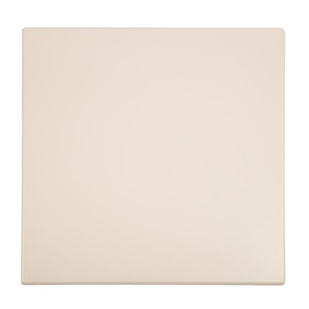 Plateau de table carré blanc 600 mm - bolero -  - bois