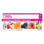 Lot de 5 parfums à bougie 27 ml Fruits