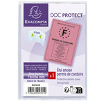 Etui De Protection Ancien Modèle Permis De Conduire Pvc Lisse 20/100e - Cristal - X 10 - Exacompta