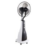 Qlima ventilateur à pulvérisation fsm 40 90 w blanc et noir