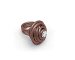 Fil aluminium Ø 2 5 mm 5 mètres Marron