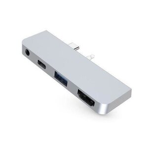 HYPER Hub USB-C HyperDrive Surface Go 4 ports - Ports : Alimentation USB-C 60 W