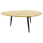 Table basse en bois et métal miller