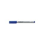 STAEDTLER Marqueur non permanent 316F Lumocolor, bleu