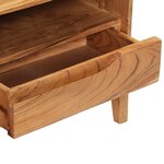 vidaXL Meuble TV Bois d'acacia massif 88 x 30 x 40 cm