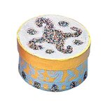 Lot de 10 boîtes rondes en carton à décorer