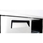 Table réfrigérée  négative avec dosseret - profondeur 700 - atosa - r290 - acier inoxydable3470pleine 1800x700x940mm