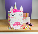 Urne Anniversaire enfant à assembler Licorne 20 5 cm