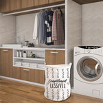 Corbeille à linge complètement lessivée