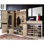 Meuble à chaussures en bois 20 paires LISSABON