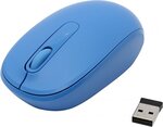 Souris sans fil microsoft wireless mobile mouse 1850 (bleu)