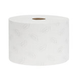 Papier toilette SmartOneT8 Jumbo, double épaisseur, gaufré, bobine de 1 150 feuilles, 134 mm, Blanc (paquet 6 x 207 mètres)