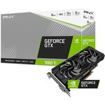 Carte Graphique - PNY - GTX 1660 Ti XLR8 - Gaming Dual Fan - 6 Go - GDDR6 - PCIe 3.0 - HDMI / DP