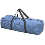 vidaXL Tente pour 6 personnes Bleu