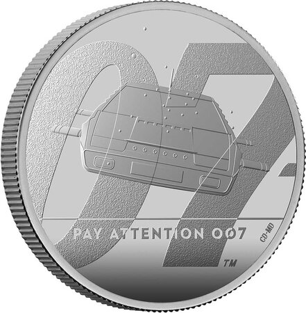 Pièce de monnaie en Argent 2 Pounds g 31.1 (1 oz) Millésime 2020 James Bond JAMES BOND